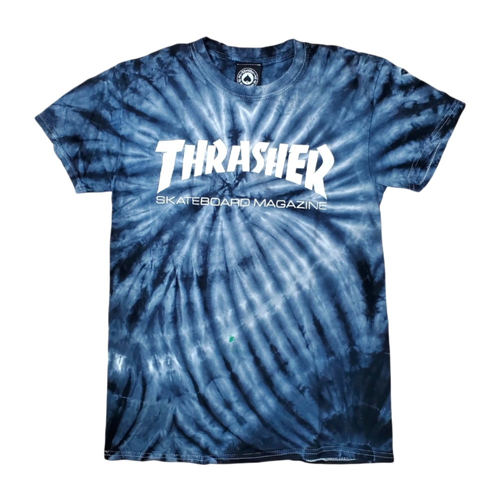THRASHER Skateboard Shirt Tie Dye